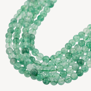 Giada Candy Verde Menta Tondo Liscio 6mm