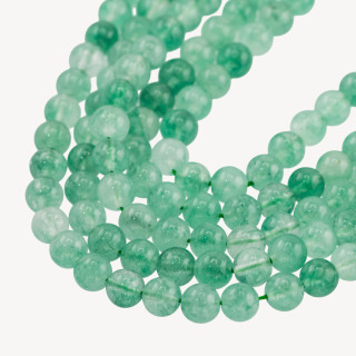 Giada Candy Verde Menta Tondo Liscio 8mm