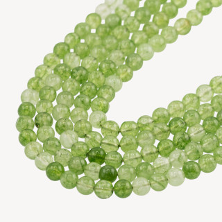 Giada Candy Verde Tondo Liscio 6mm