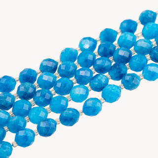 Giada Celeste Taglio Rigido Oliva Sfaccettata 9x12m