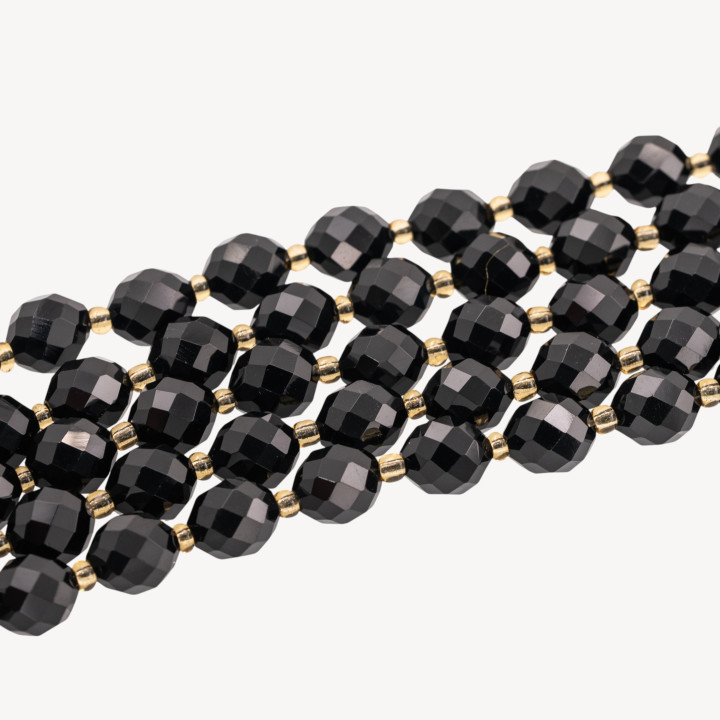 Onice Taglio Rigido Oliva Sfaccettata 9x12mm