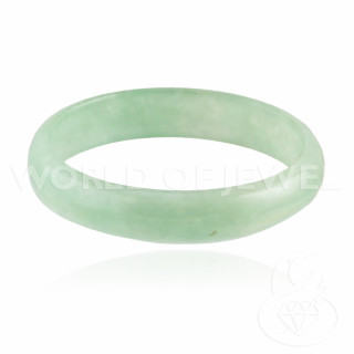 Bracciale Di Giada Rigido Altezza 13mm