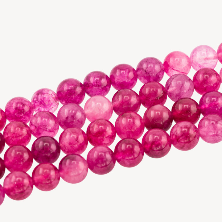 Giada Candy Viola Tondo Liscio 10mm