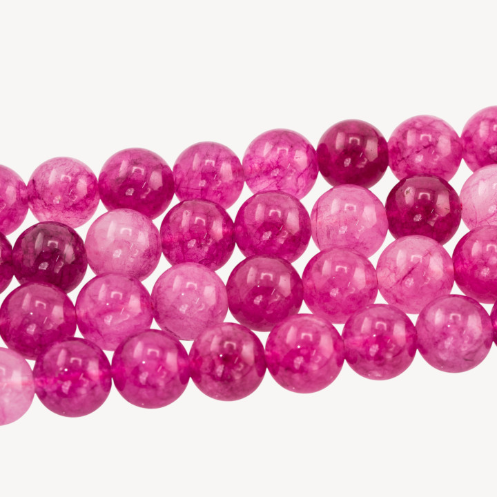 Giada Candy Viola Tondo Liscio 12mm