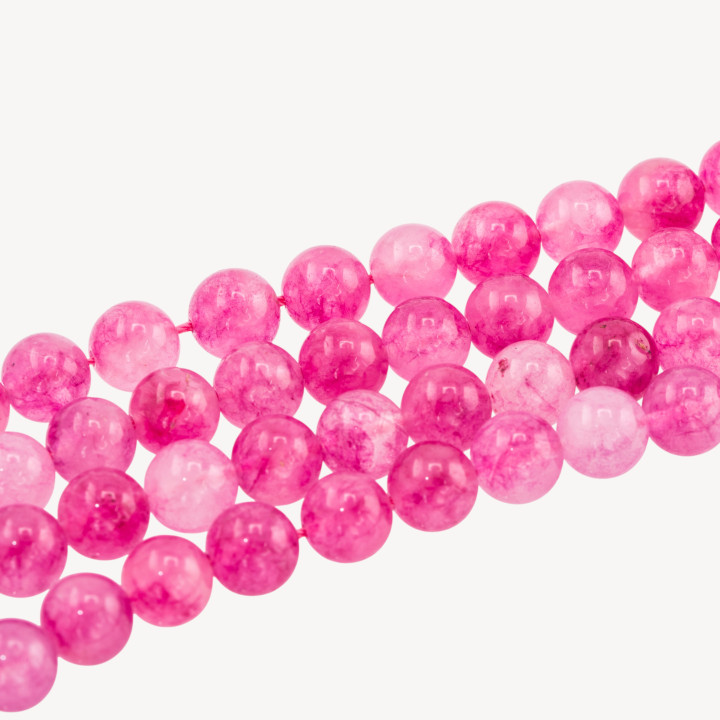 Giada Candy Fucsia Tondo Liscio 10mm