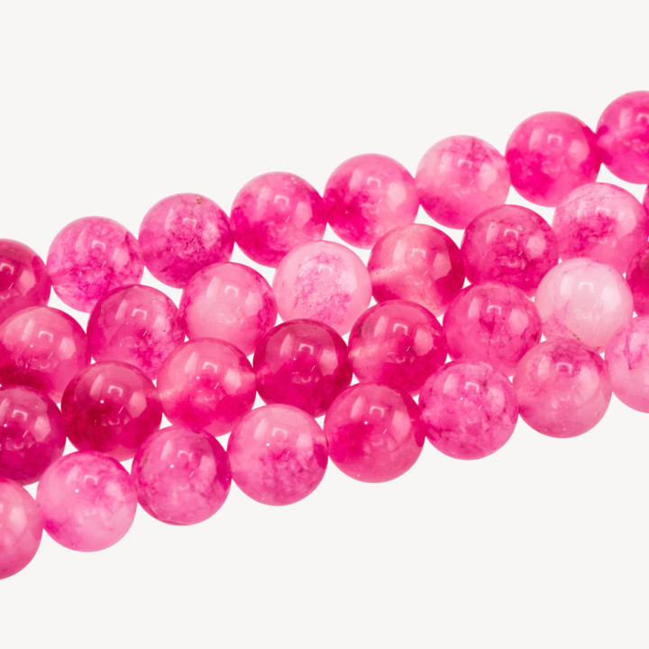 Giada Candy Fucsia Tondo Liscio 12mm