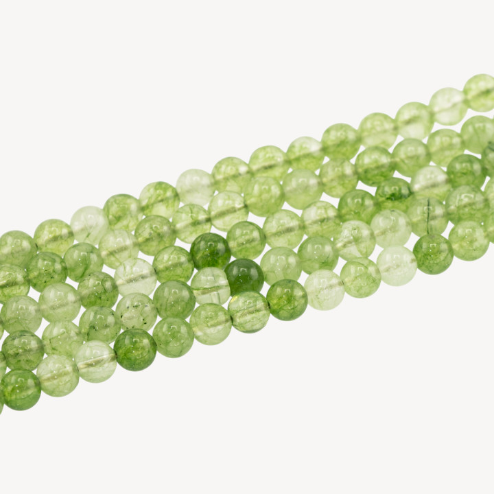 Giada Candy Verde Tondo Liscio 6mm