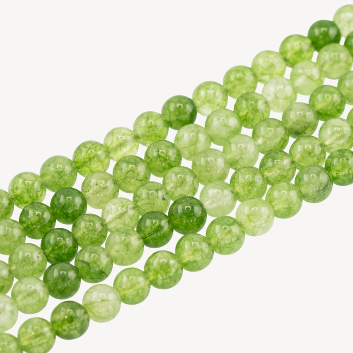 Giada Candy Verde Tondo Liscio 8mm