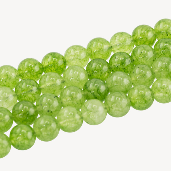 Giada Candy Verde Tondo Liscio 12mm