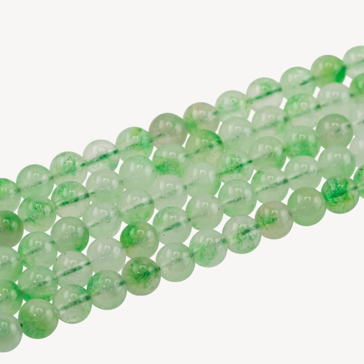 Giada Candy Verde Chiaro Tondo Liscio 8mm