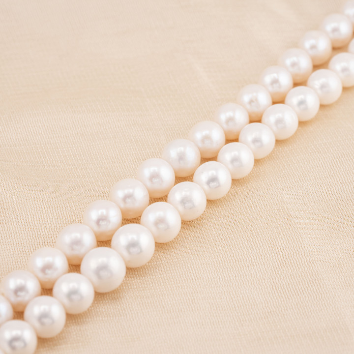 Round River Pearls 12.0-13.0mm AA1B White