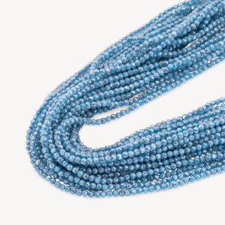 Zirconi Perline Sfaccettate Special Colors 2mm Celeste Scuro