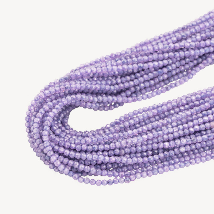Zirconi Perline Sfaccettate Special Colors 2mm Lilla Neon