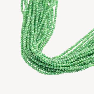 Zirconi Perline Sfaccettate Special Colors 2mm Verde