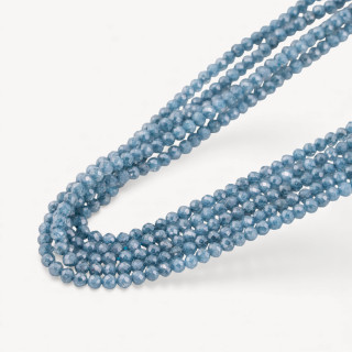 Zirconi Perline Sfaccettate Special Colors 3mm Blu