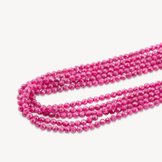 Zirconi Perline Sfaccettate Special Colors 3mm Fucsia Neon