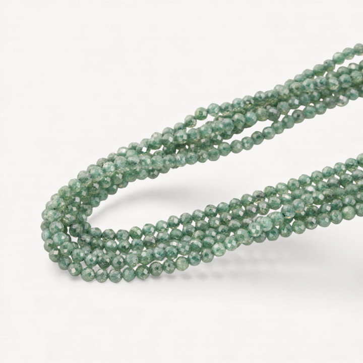 Zirconi Perline Sfaccettate Special Colors 3mm Verde Scuro