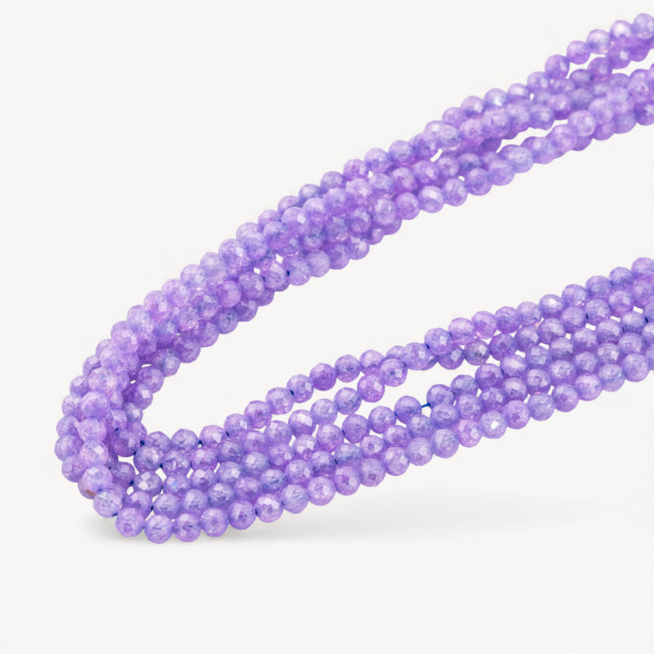 Zirconi Perline Sfaccettate Special Colors 3mm Viola