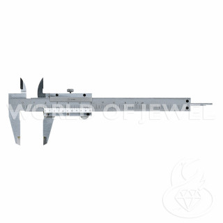 Calibre Metálico Para Perlas 0-140mm Div 0,10mm