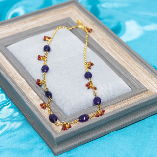 925 Silver Necklace with Gold Plated Rolò Chain: Elegance and Style