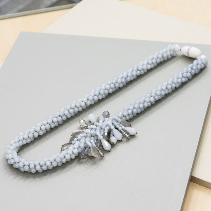 Collier Cristal Grappe 70cm MOD6