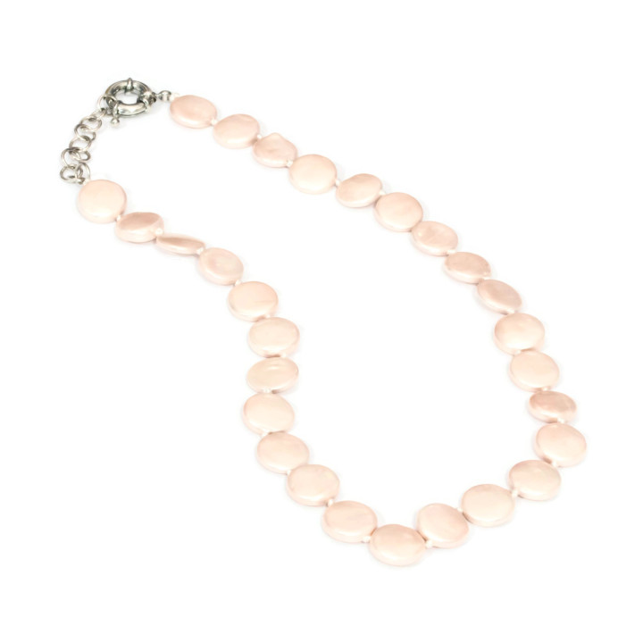 Majorcan Pearl Necklace: Elegance and Style with Brass Clasp