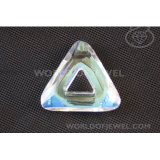 Cristal Composant Triangle 27mm 12pcs - Boréal