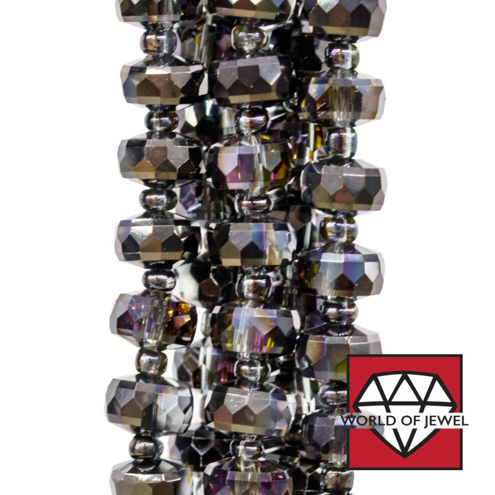 Cristalli Rondelle Sfaccettata 7,5x5mm